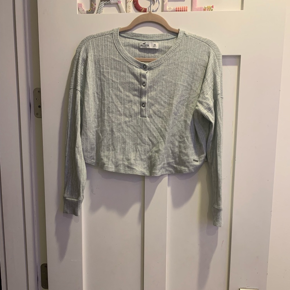 Hollister light blue sweater size XS